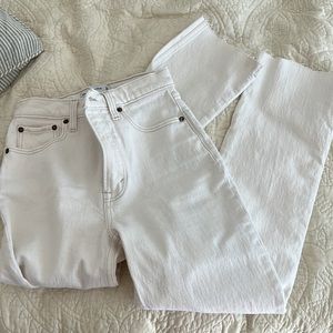 Ivory Abercrombie Jeans